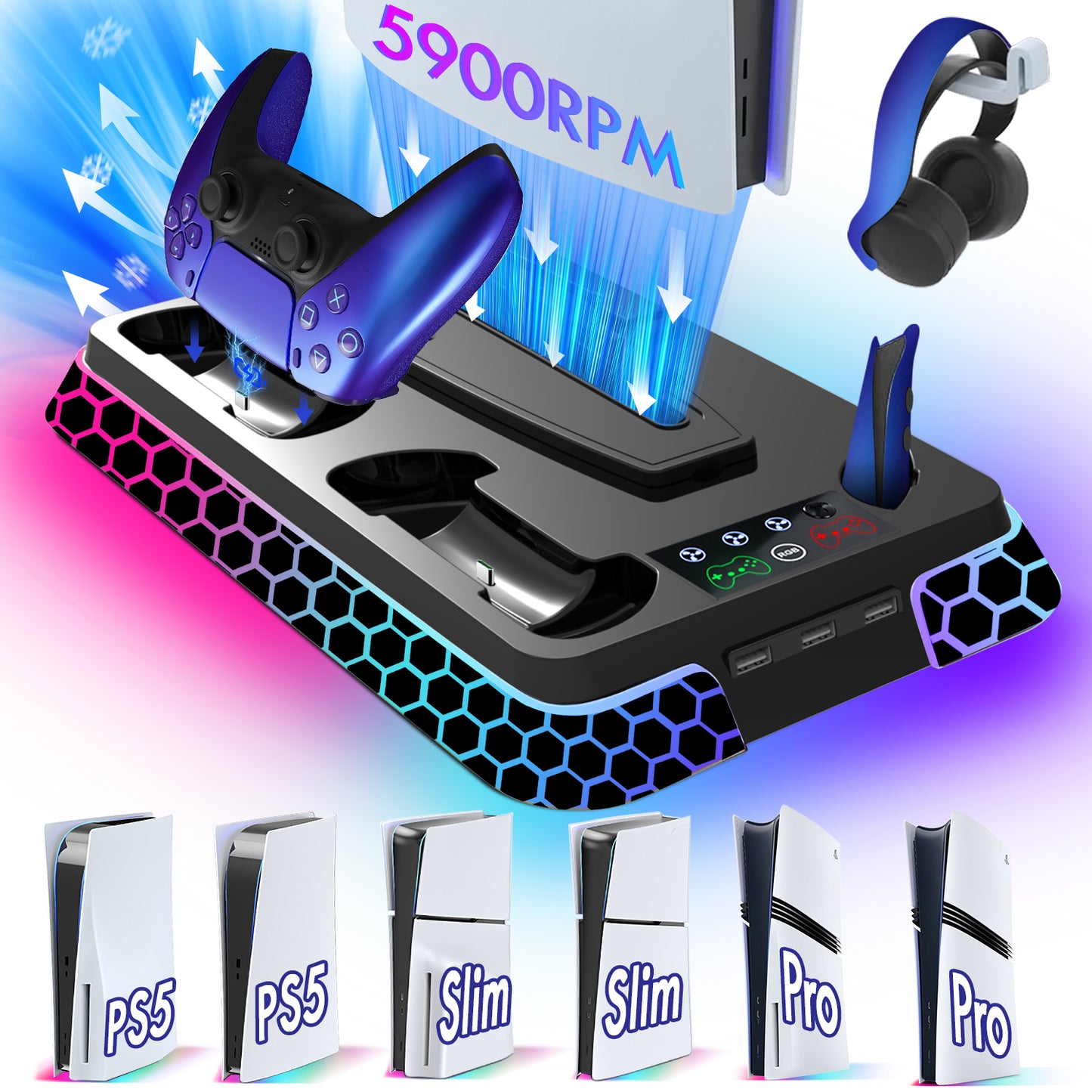 PS5 Cooling Station