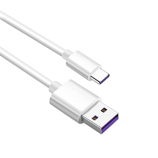 UGAME USB Type C Cable 5A Fast Charging 3FT, USB C to USB A Charger Cord Support QC 3.0 USB 2.0 480Mbps UGAME Data Transfer Compatible with Galaxy S10 S9 S21, Note 10 9,Other USB-C Device ect.-White