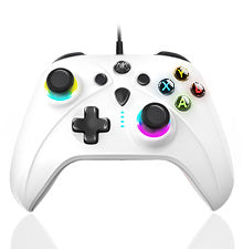 Control for Controller with Hall Effect Joystick,Wireless for Controllers Alternative Remote Anti Stick Drift with 1000Hz Polling 20H Dual Vibration Gaming New White